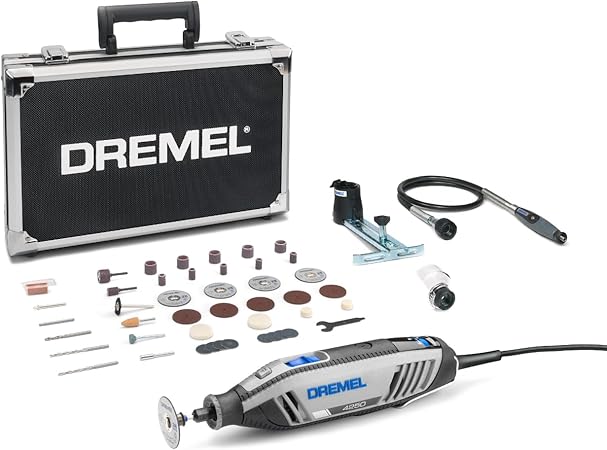 סט דרמל חשמלי עם 45 אבזרים ו3 כלים מתחברים Dremel 4250 Rotary Tool 175