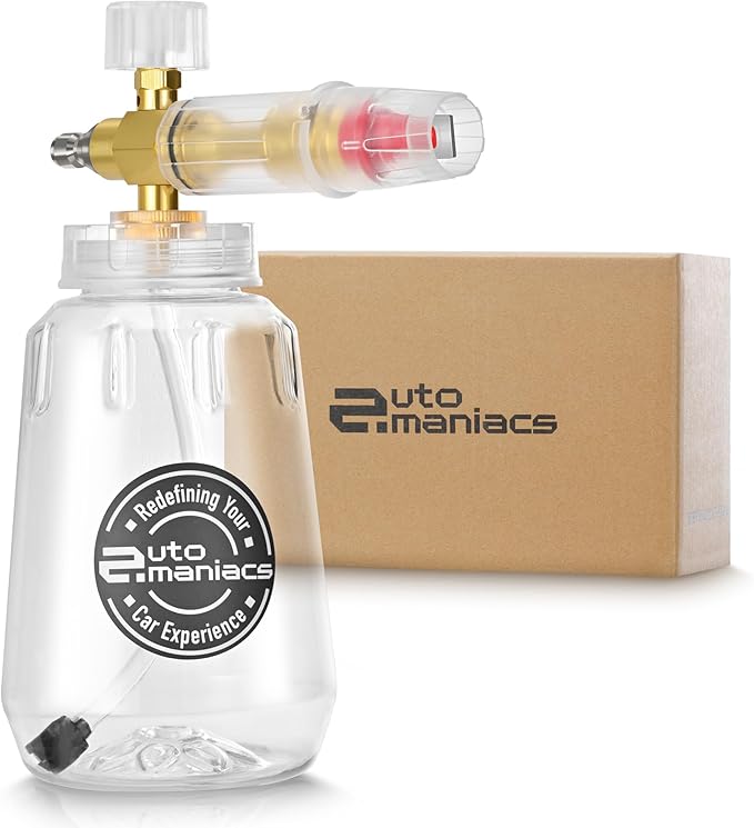 תותח קצף לגרניק אוניברסלי לשטיפת רכבים AutoManiacs Foam Cannon 1L
