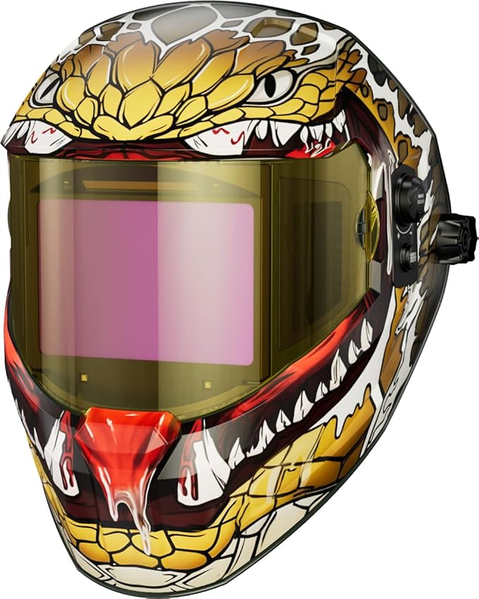 מסכת ריתוך פנורמית ANDELI 180° דגם OPTIM-600LB-BCB