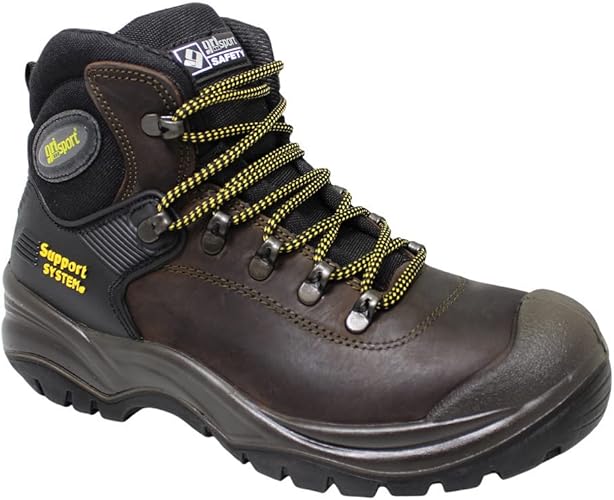 מגפי בטיחות לעבודה לגברים קבלנים דגם Grisport Contractor S3