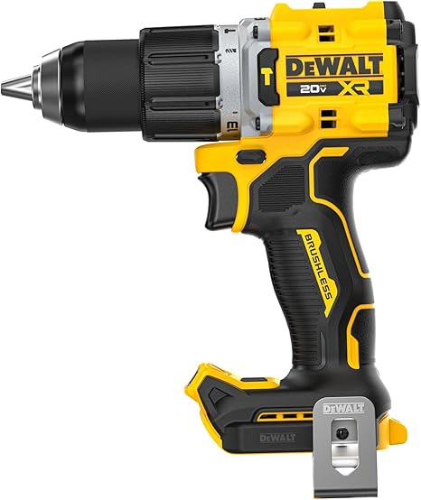 מקדחה רוטטת דיוולט דגם חדש DEWALT 20V MAX XR® Brushless Cordless 1/2 in. Hammer Drill (Tool Only) (DCD806B)