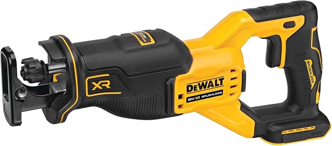 מסור חרב דיוולט DEWALT DCS382N-XJ 18V XR Brushless Reciprocating Saw