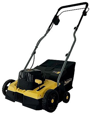 מסרק דשא סינטטי נייד גרלנד GARLAND 402 36V (18V×2) נטען הפועל גם על זוג סוללות מקיטה (קופסא פתוחה או פגומה)