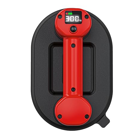ונטוזה נטענת להרמת זכוכית ואריחים AVHRIT JY001 – Electric Suction Cup Lifter 300KG