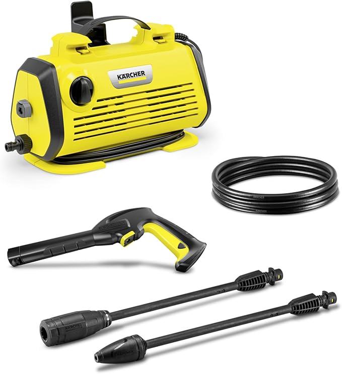 מכונת השטיפה בלחץ גבוה דגם Karcher K3 Horizontal בתצורה אופקית קומפקטית