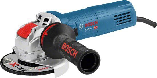 משחזת זווית חשמלית אלקטרונית 5" / 125 מ"מ Bosch GWX 9-125S X-Lock 900W