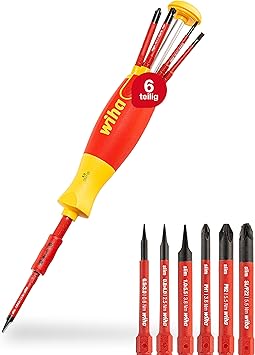 סט מברג מבודד וויהא Wiha 28369 Klinge Key Torque T 8 x 75 1.3 Nm, 38808