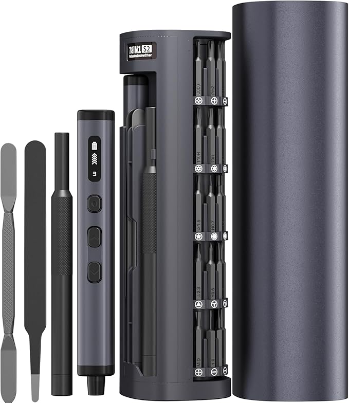 🪛 סט מברגון חשמלי פרסישן – 78 חלקים ZNikoyidy