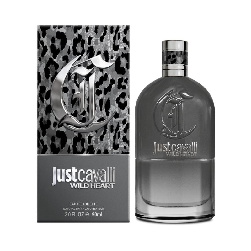 בושם לגבר 90 מ"ל Roberto Cavalli Just Cavalli Wild Heart או דה טואלט E.D.T