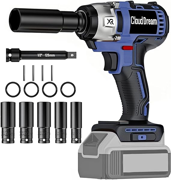 מפתח רטיטה קטן תואם דיוולט 1/2+1/4 inch (500 N.M)