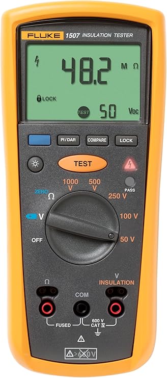 מגר פלוק – מד התנגדות בידוד דיגיטלי Fluke 1507 Digital Megohmmeter
