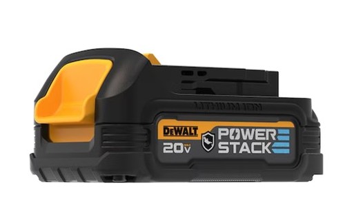 סוללת דיוולט פאואר סטאק DEWALT POWERSTACK 20V 1.7A DCBP034