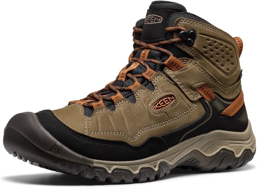נעלי טיולים קין לגבר KEEN Men's Targhee 4 Mid Height Waterproof Hiking Boots