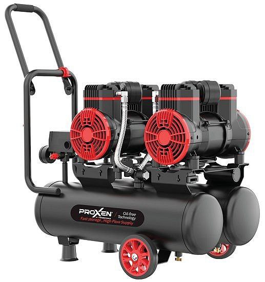 מדחס אוויר ללא שמן מיכל כפול 11&times;2 ליטר (22 ליטר) PROXEN 22-2-1450X2TF22 2900W