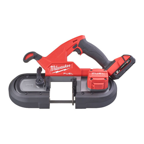 מסור סרט קומפקטי 85 מ"מ נטען 18V (גוף בלבד) Milwaukee M18 FBS85 / 2829-20