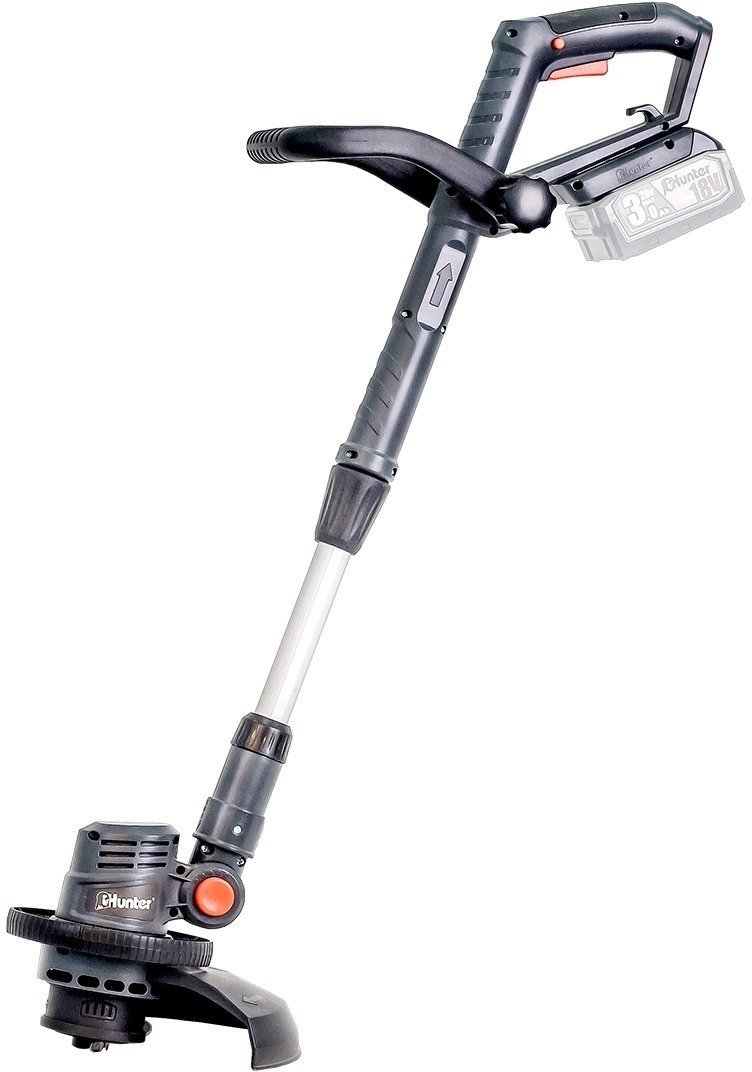 חרמש נטען 250 מ"מ 18V + סוללת 2Ah ומטען Hunter