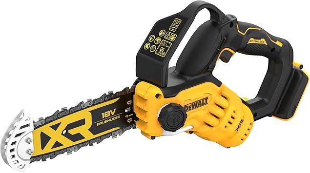 מסור שרשרת 18V נטען, קומפקטי וקל משקל Dewalt 18V DCMPS520N