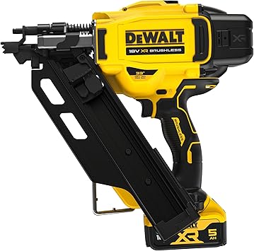 סט מלא של אקדח מסמרים פריימינג נייד DEWALT DCN930P2 18V