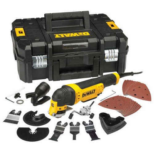 קיט מולטיטול דיוולט חשמלי עם 27 חלקים DEWALT 300W DWE315KT