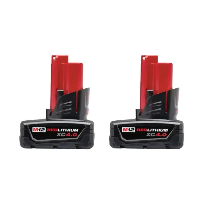 זוג סוללות מילווקי 48-11-2440 M12™ REDLITHIUM™ XC 4.0