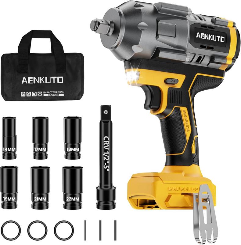 מפתח רטיטה 1/2" גנרי לסוללות דיוולט DeWALT 20V
