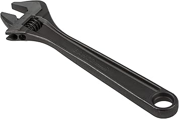 מפתח שוודי באקו גדול מקורי Bahco 8072 Black Adjustable Wrench, 250mm Length