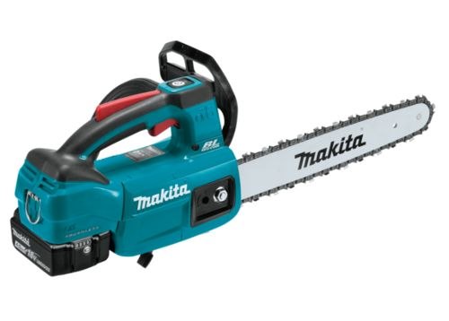 גוף מסור שרשרת נטען מקיטה 18V LXT בראשלס 12 אינץ' ידית עליונה Makita XCU10Z