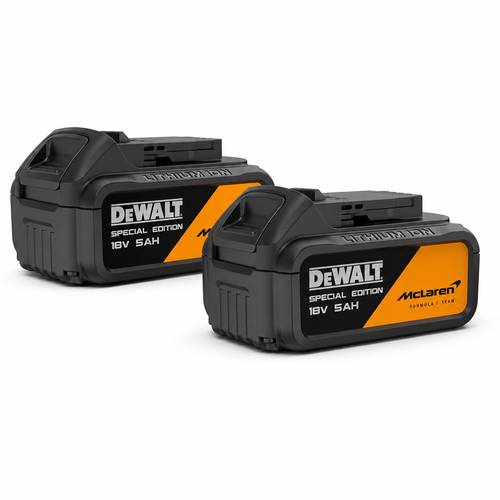 מטען סוללות דיוולט מקלארן מהדורה מוגבלת DeWALT 12V-18V MCLAREN DCB1104M