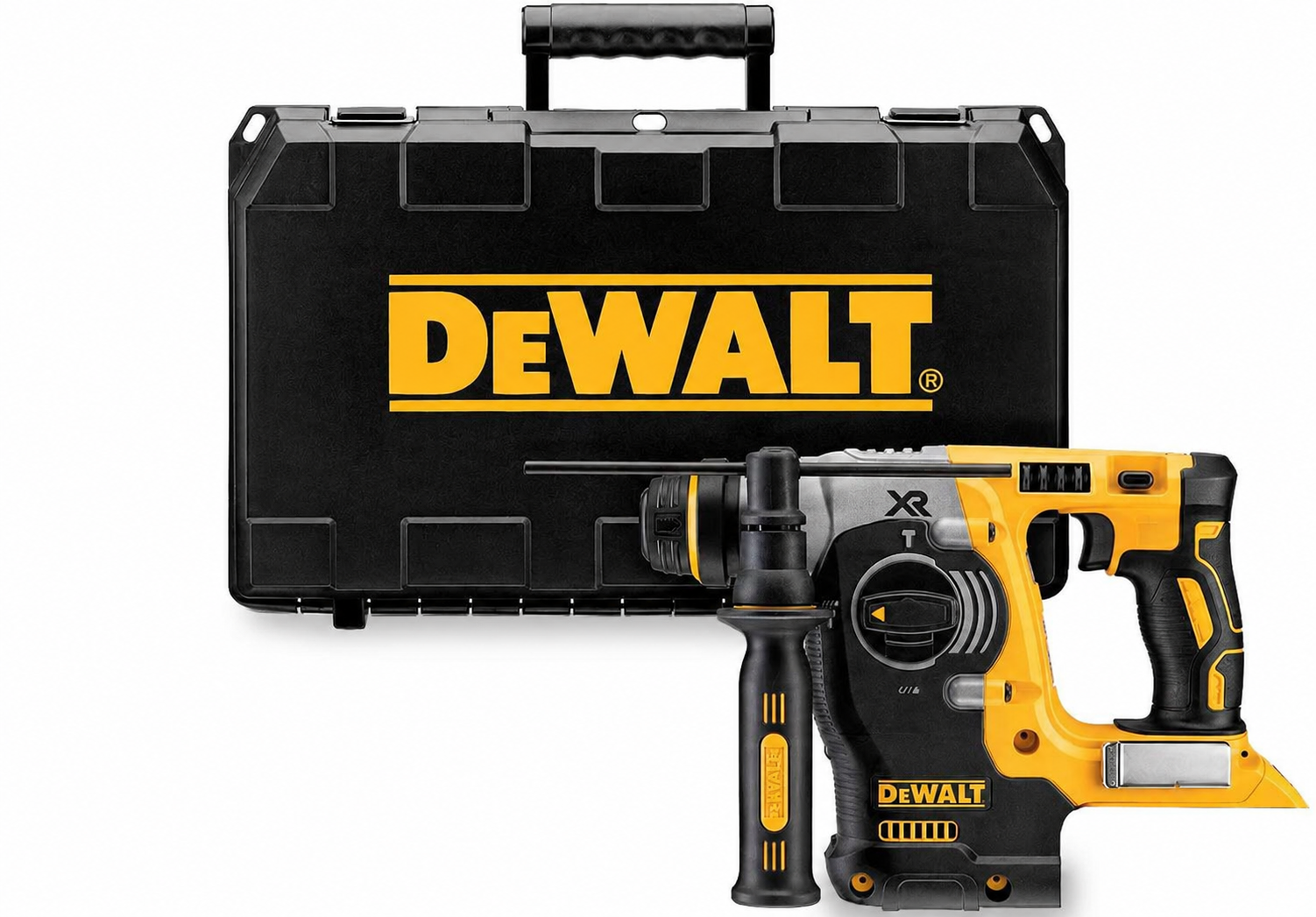 פטישון קצר דיוולט בראשלס DeWALT DCH273N 18V בארגז דיוולט מקורי