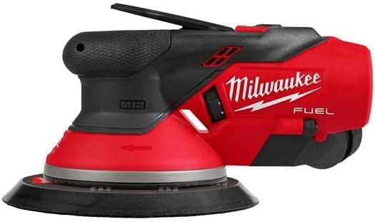 מלטשת אקצנטרית ניידת מילווקי Milwaukee Electric – M12 Fuel 6 Random Orbital Sander 3/32