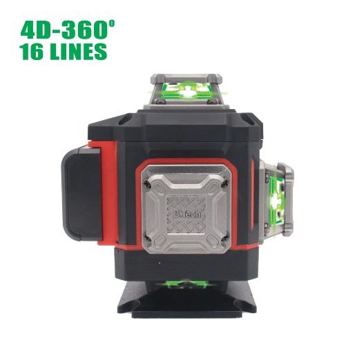 פלס לייזר 6006 &ndash; ביטק B.Tech דגם 4D עם 16 קווים ומסך מגע