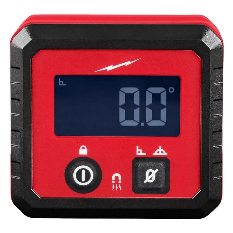 מודד זווית דיגיטלי נטען Milwaukee 48-22-5602 עם תיק נשיאה לכיול מסור