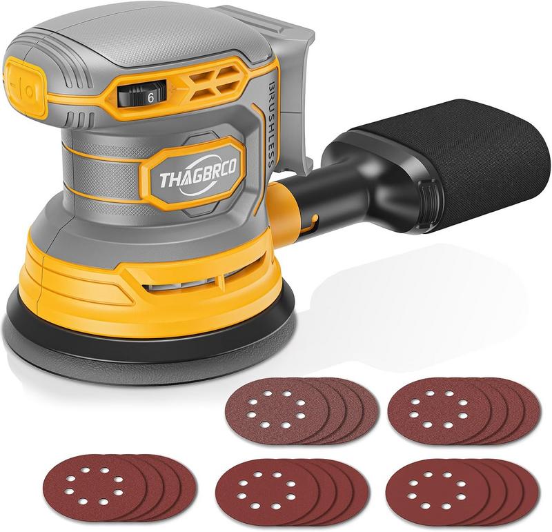 מברשת ליטוש אקראית נטענת תואמת DeWalt 20V/60V ThagBrco