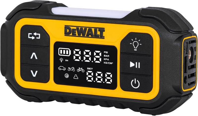 קומפרסור / מדחס אוויר נייד עם מד לחץ דיגיטלי DEWALT 150 PSI