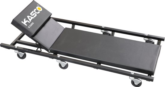 מיטת מוסך ממתכת עם ראש מתרומם ו-6 גלגלים K-31051 מבית Kasco