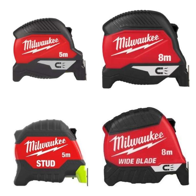 דיל רוחבי מטרים למדידה של מילווקי מהדור החדש MILWAUKEE TAPE 5/8/10m